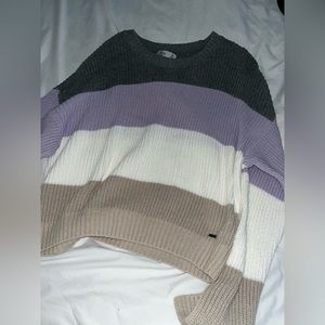 multi color hollister sweater